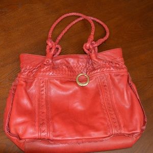 Elliot Luca red leather purse